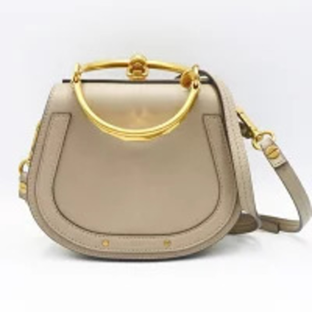Chloe Nile Bracelet Bag Motty Gray h